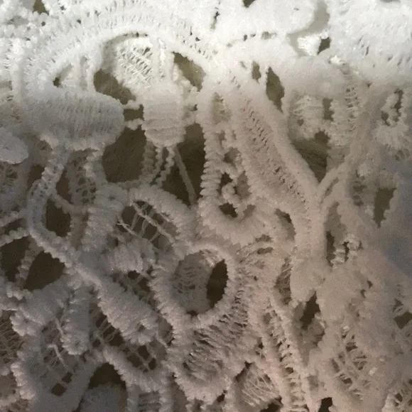 Blanc du Nil lace crochet long sleeve top - Picture 7 of 8